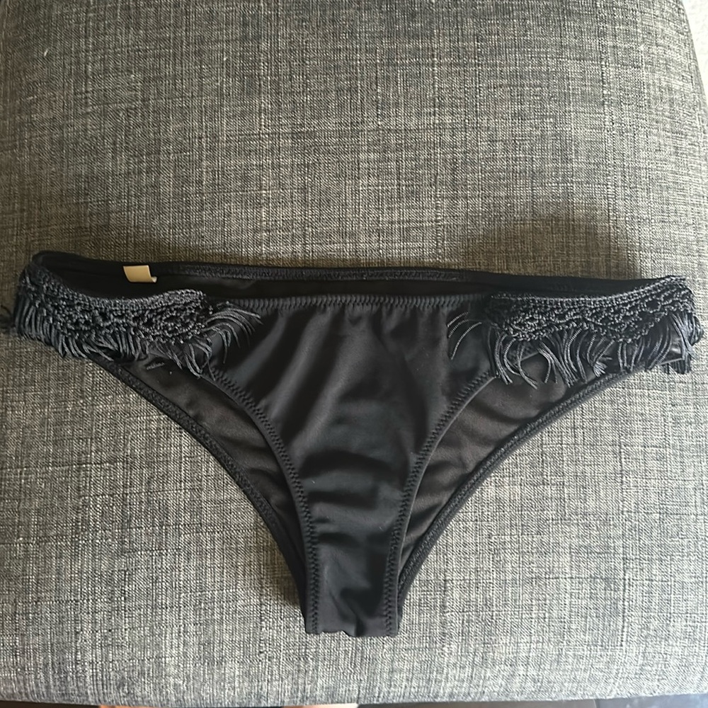 Victoria’s Secret Crochet Detail Bikini Bottoms - XS